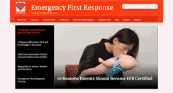 Desktop Screenshot of emergencyfirstresponse.com